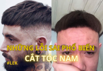 Những lỗi sai phổ biến khi cắt tóc nam và cách khắc phục